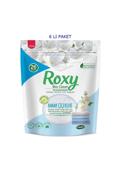 Dalan Roxy Bıoclean Matik Bahar Çiçekleri 6X800Gr