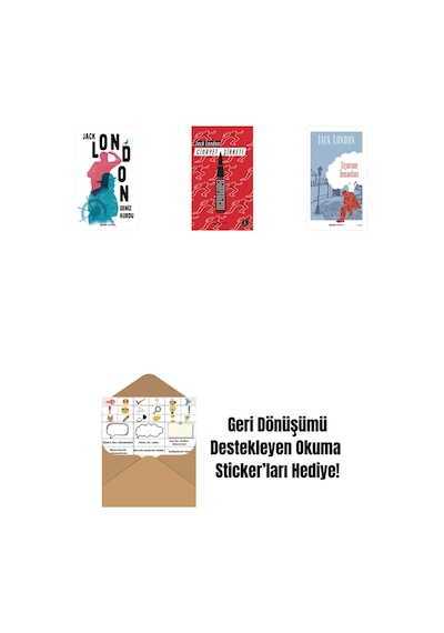 Deniz Kurdu + Cinayet Şirketi + Uçurum İnsanları + Okuma Sticker'ları