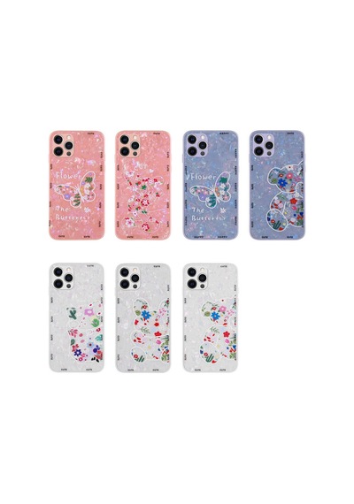 Zore İphone 13 Pro Uyumlu Desenli Sert Silikon Nvth Mumila Kılıf-white Bear