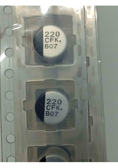 220 Cfk.b07 220mf Smd Kondansatör 100 Adet
