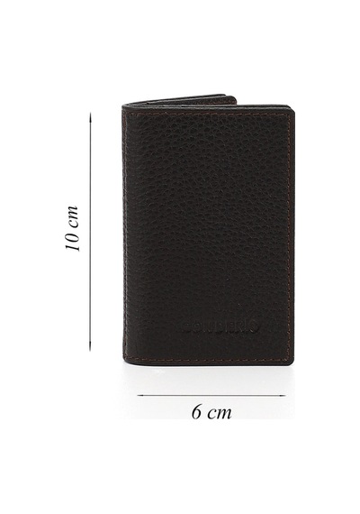 Gönderi(R) Gönderir Kahverengi Gön Hakiki Deri Unisex Kartlık 06205 Kahverengi