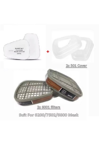 3m 6200-7502 -6800 Uyumlu Filtre Set