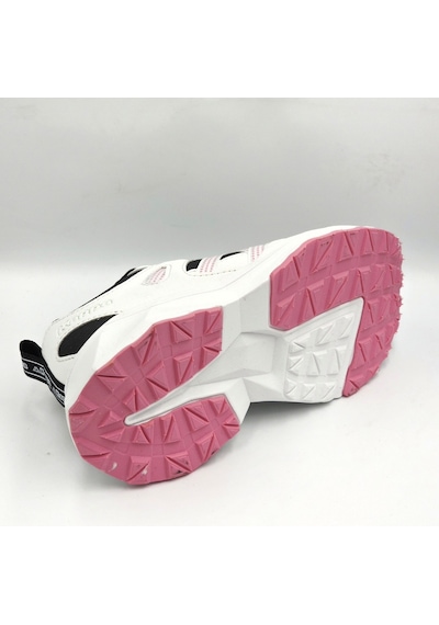 Kappa Kp-4060f Beyaz Siyah Makara Bağıklı Kız Çocuk Sneaker Spor Ayakkabı