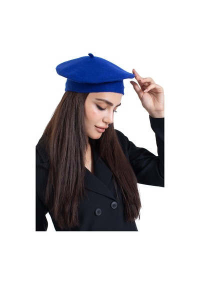 Ladycolor Fransız Keçe Bere Ressam Lacivert