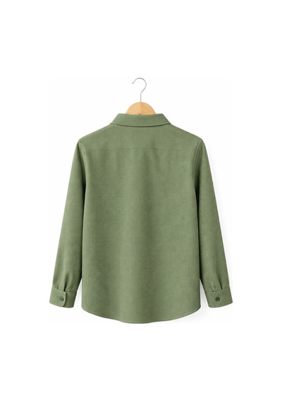 Ahengim Erkek Çocuk Modern Kesim Beyaz Polyester Basic Gömlek Ak8789 Yeşil Ahengim Erkek Çocuk Modern Kesim Beyaz Polyester Basic Gömlek Ak8789 Yeşil