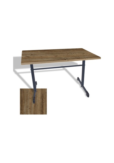Halley Mutfak Masası 70x120 Esb Werzalit, Wermodin Ve Allzalit Tabla - Canyon Hidalgo Çok Renkli