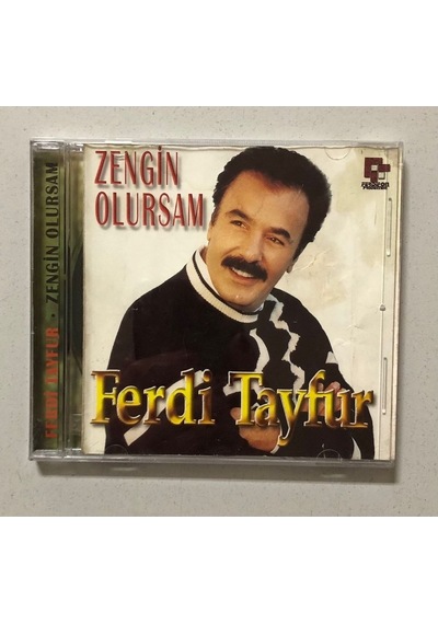 Ferdi Tayfur Zengin Olursam Cd Jelatininde Dönem Baskı