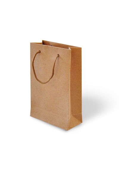 Natürel Lüks Karton Çanta Lüks 20x25x8 Cm Pakette 24 Adet.