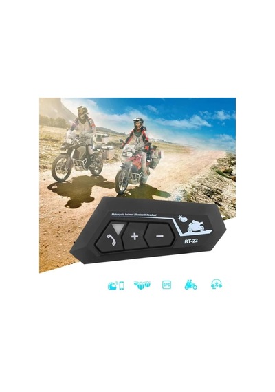 Nm-store Bt22 Kask Kulaklık Bluetooth Motosiklet Kulaklık 5.0 Bluetooth Interkom Motorsiklet Kulaklık