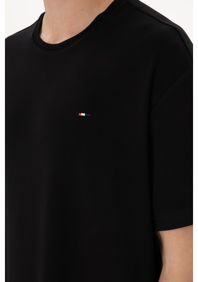 U.S. Polo Assn. Erkek Comfort Fit Bisiklet Yaka Siyah Tişört 50307322-VR046 U.S. Polo Assn. Erkek Comfort Fit Bisiklet Yaka Siyah Tişört 50307322-VR046