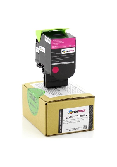 Tonerturk Lexmark 71B50M0 Kırmızı Uyumlu Toner /Cs317 /Cs417 /Cs517 /Cx317