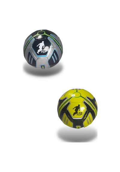 Renkli Futbolcu Figürlü Yumuşak Dokulu Futbol Topu