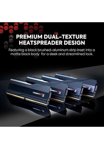 Gskill F5-6800J3446F48GX2-TZ5RK 96 GB (2x48) Trident Z5 RGB 6800 MHz CL34 DDR5 Ram