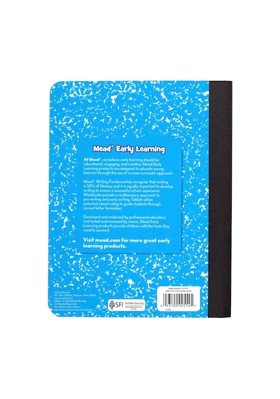 Primary Journal, 12'li Paket, Yarım Sayfa Çizgili Yaratıcı Hikaye Tablet, K-2 Sınıfları, 7 1/2 "x 9 3/4", 100 Sayfa, Çeşitli Renkler 610052-ecm