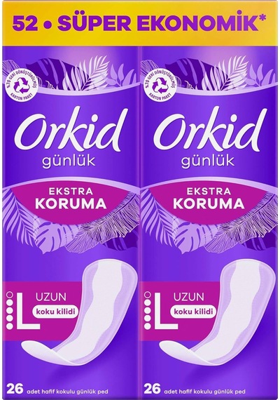 Günlük Ped Extra Koruma Uzun 52 Adet Ped