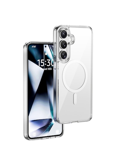 Galaxy S26 Plus Uyumlu Kılıf Wiwu Mcc-101 İshield Pro Serisi M-safeli Crystal Sert Pc Kapak Şeffaf Şeffaf