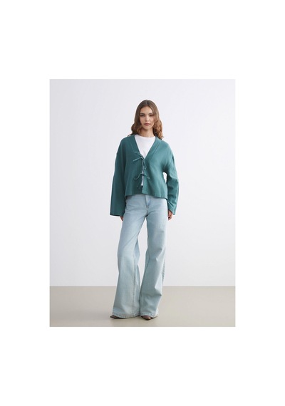 LC Waikiki Alıta Cıty Farkıyla Lcw Modest Yeşil Müslin Düz Kadın Kimono Yesil - 931517979 Yesil LC Waikiki Alıta Cıty Farkıyla Lcw Modest Yeşil Müslin Düz Kadın Kimono Yesil - 931517979 Yesil