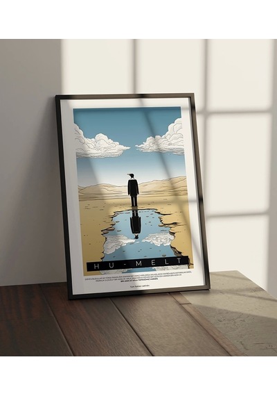 Hu-melt Serisi No:9 Art Print