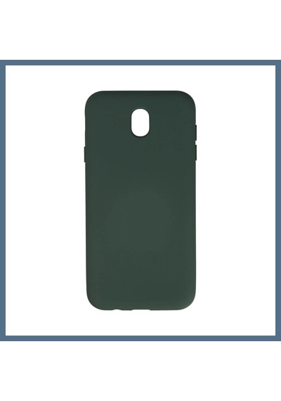 Buradabulabilirsin Samsung Uyumlu Galaxy J7 Pro / J730 Kılıf Nano İçi Kadife Silikon - Koyu Yeşil Bbz