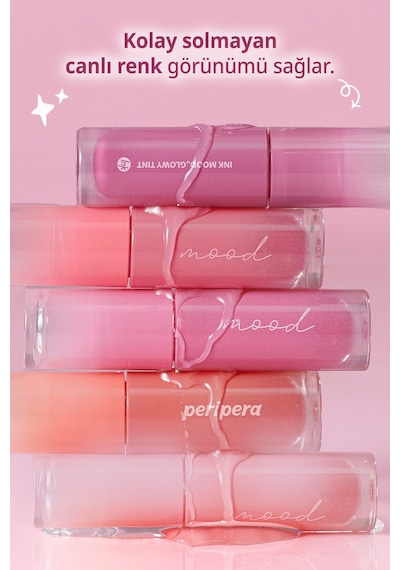 Peripera Ink Mood Glowy Tint 02  Coral Influencer