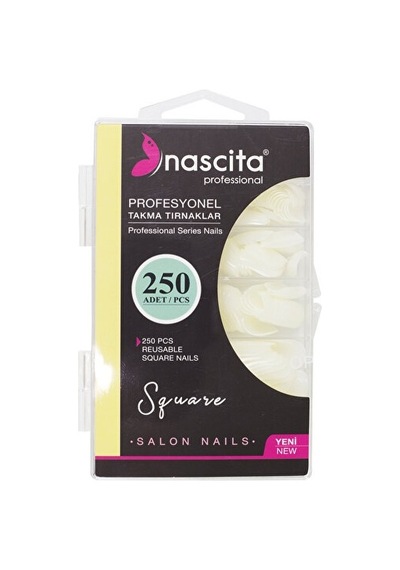 Nascita 173 Square Takma Tırnak Kutulu 250'li
