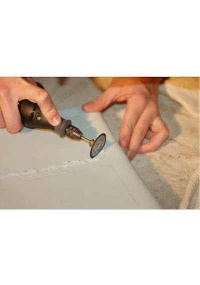 Elmas Disk 6mm Çap Cam Beton Mermer Granit Kesme Diski Bağlantı