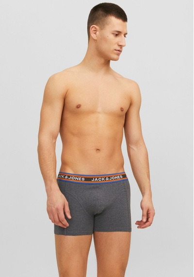 Jack & Jones 3'Lü Logolu Boxer Paketi - Myle 12236561 Navy Blazer Lacivert Jack & Jones 3'Lü Logolu Boxer Paketi - Myle 12236561 Navy Blazer Lacivert