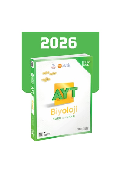 2026 345 Ayt Biyoloji Soru Bankası - Güncel Baskı