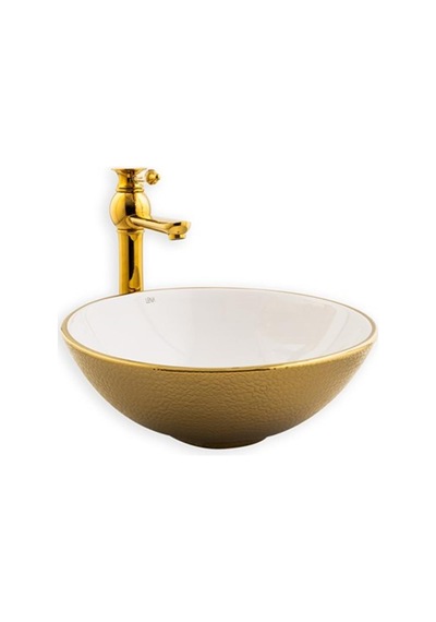 Eva Banyo Lena E-5005A Tezgah Üstü Porselen Lavabo