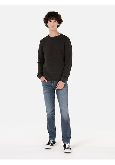 Colin's Colins Antrasit Erkek Kazak Cl1071672 Q1.v2 Ant Antrasit