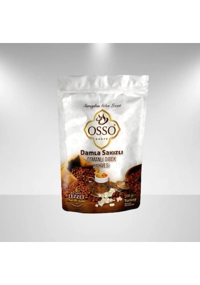 Osso Damla Sakızlı Osmanlı Dibek Kahvesi 200 Gr Öğütülmüş
