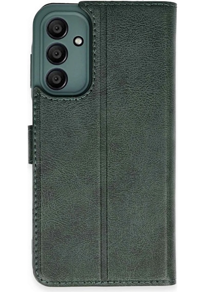 Ilkeshop Newface Samsung Galaxy Uyumlu M15 Kılıf Trend S Plus Kapaklı Kılıf - Yeşil