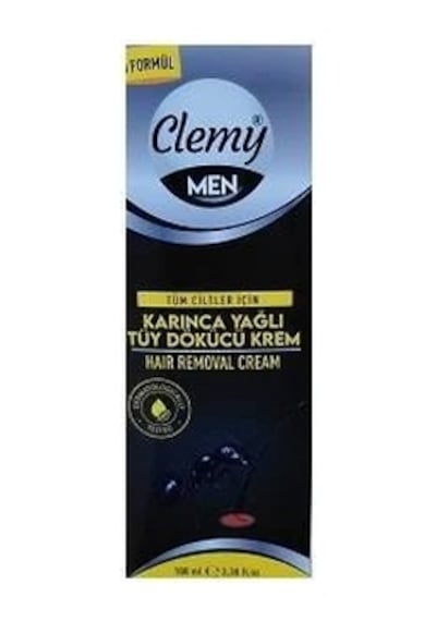 Clemy 100ml Tüy Dökücü Krem Erkek Karınca Yağı