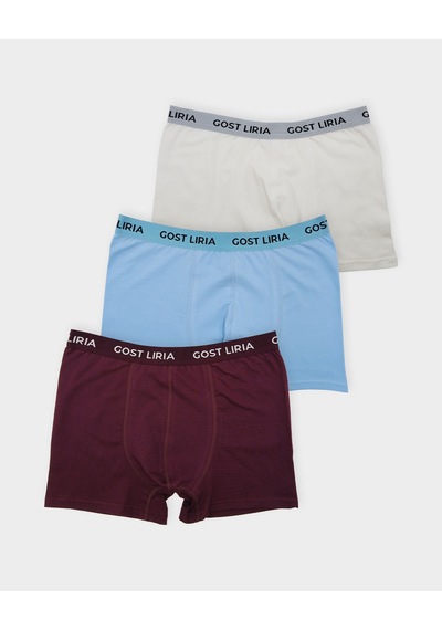 Gost Liria -mood Erkek Boxer 3 Lü Paket Çok Renkli Çok Renkli