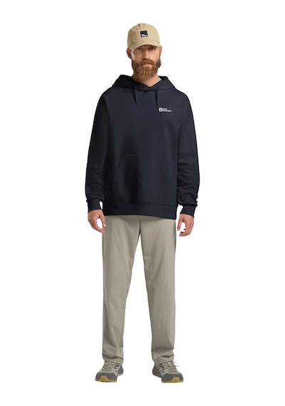 Jack Wolfskın Jack Wolfskin Essential Hoodie Erkek Mavi Sweatshirt C0413 Lacivert