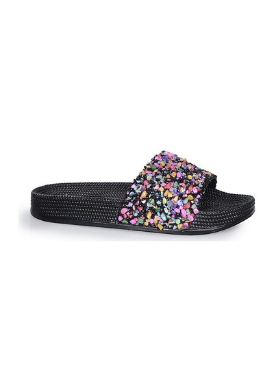 Pienn 20037 001 Çakıl Taşı Multi Comfort Casual Anatomik Taşlı Günlük Terlik 001