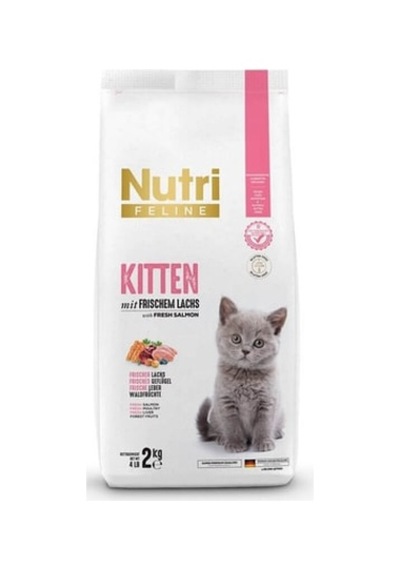 Nutri Feline Frıschem Lachs Kıtten 2kg Somonlu Yavru Kedi Maması