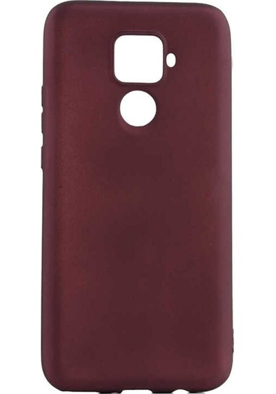 Huawei Mate 30 Lite Kılıf Zore Premier Silikon Kapak Mürdüm