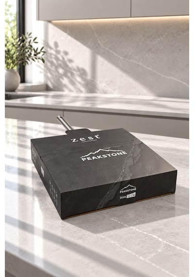 Zest Peakstone Tava 32 Cm Gri