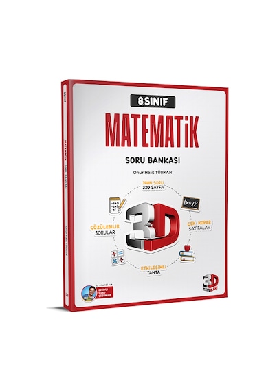 3d 2025 8. Sınıf Lgs Matematik Soru Bankası