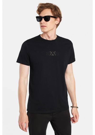 Tudors Erkek Slim Fit Dar Kesim %100 Pamuk Yumuşak Dokulu Baskılı Siyah Bisiklet Yaka Tişört-33167 Siyah Tudors Erkek Slim Fit Dar Kesim %100 Pamuk Yumuşak Dokulu Baskılı Siyah Bisiklet Yaka Tişört-33167 Siyah