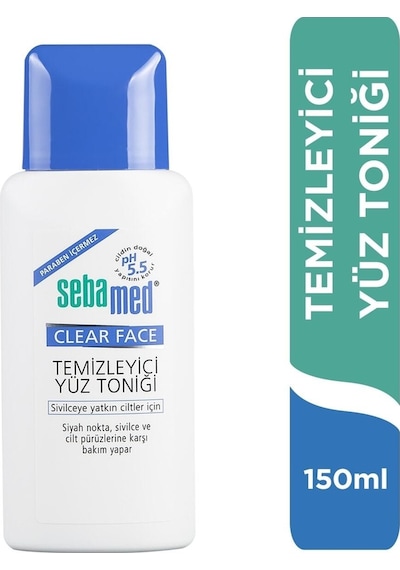 Clear Face Yüz Temizleyici Tonik 150 Ml