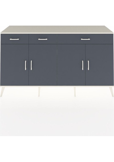 Kronos Konsol 4 Raflı 3 Çekmeceli 4 Kapaklı 176x59x99 Aytaşı-antrasit Antrasıt - Aytası Kronos Konsol 4 Raflı 3 Çekmeceli 4 Kapaklı 176x59x99 Aytaşı-antrasit Antrasıt - Aytası