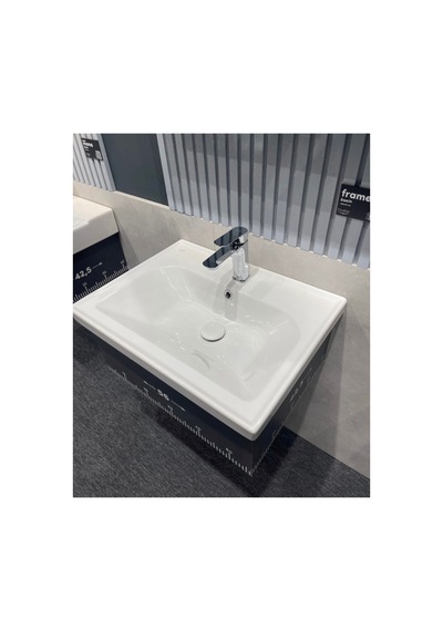 Cerastyle Frame 60 X 45 Cm Dolap Uyumlu Lavabo Gri