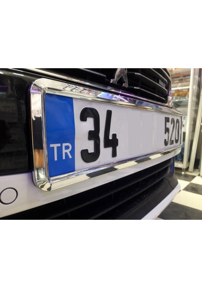 Consept Bmw F10 Krom Plakalık 2Adet