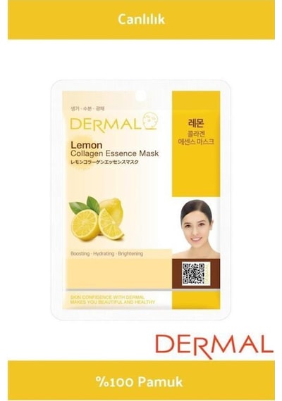 Dermal Lemon Collagen Essence Maske