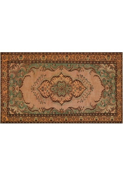 Gerçek El Dokuma Eskitme Vintage Halı 160 X 275 Cm 8413