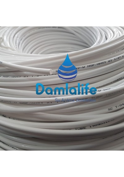 Taiwan 6 Mm 1/4 Su Arıtma Hortum Nsf Onaylı 10 Metre