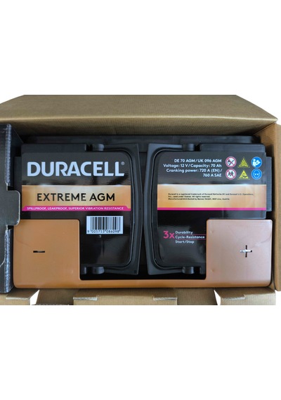 Duracell De70agm Akü