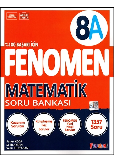 Fenomen Yayıncılık 8. Sınıf Lgs Matematik Soru Bankası